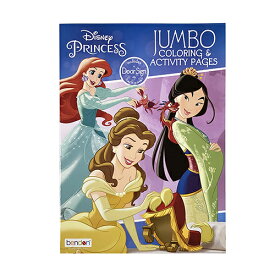 ディズニープリンセス (A) 80pg ぬりえ カラーリングブック 14607a 輸入品 インポート Disney ディズニー ぬり絵 英語 知育玩具 海外 女の子 おもちゃ おうち時間 キャラクター 雑貨 グッズ 景品 プレゼント メール便配送