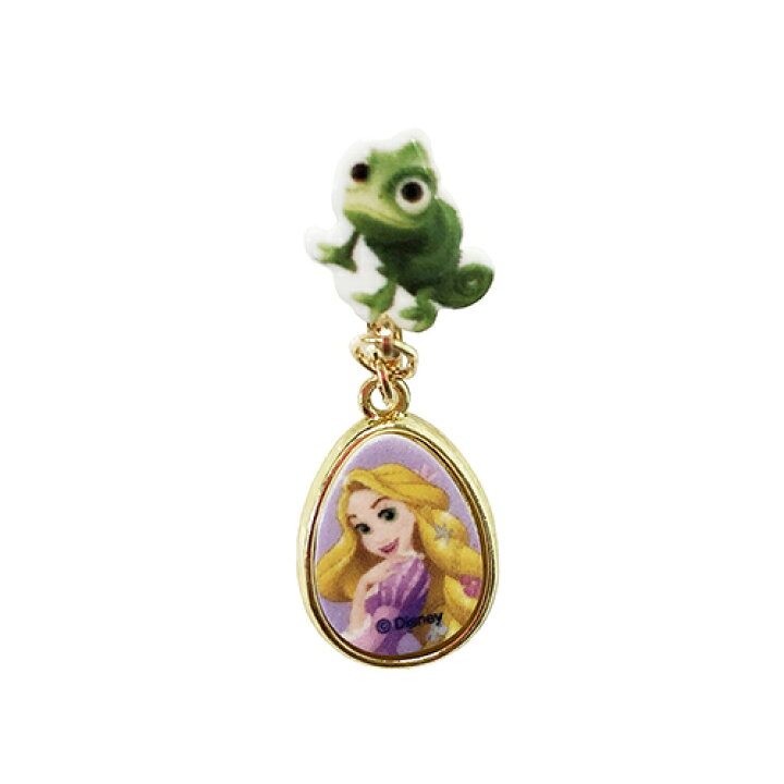 市場 ディズニープリンセス ディズニー ラプンツェル パスカル ティアドロップ ダイカット イヤリング かわいい 女の子 景品 プリンセス