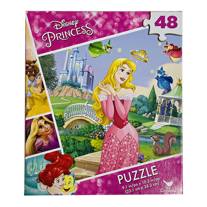 楽天市場 ディズニープリンセス パズル 24ピース オーロラ 157c ジグソーパズル 易しい おおきい 知育 おうち遊び 並べる 眠れる森の美女 子供 あそび キッズ おもちゃ 幼児 未就園児 幼稚園 保育園 2歳 3歳 4歳 キャラクター グッズ 雑貨 輸入品 インポート 10p