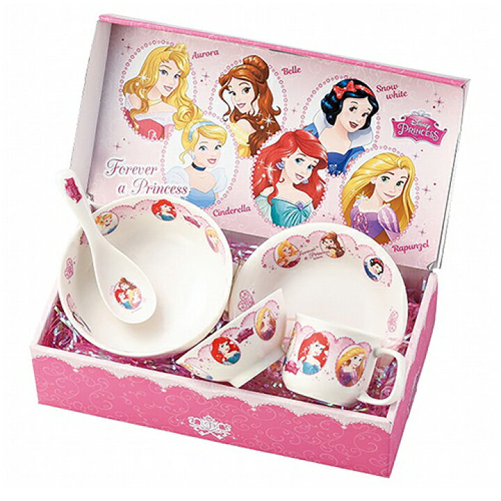 楽天市場】ディズニープリンセス 子供用 食器 ギフトセット 16137 