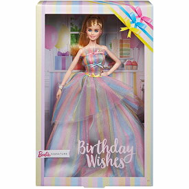 バービー シグネチャー 人形 コレクター バースデー・ウィッシュ・バービー 2020記念ドール 15060 ドール MATTEL Barbie SIGNATUR BirthdayWishes バービーグッズ ドレス コレクション おもちゃ 大人 雑貨 かわいい カラフル メール便不可
