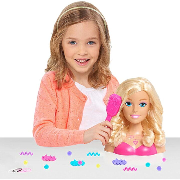楽天市場】バービー Barbie スタイリングヘッド 16752 おもちゃ 人形 