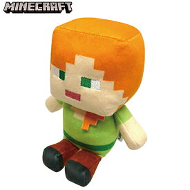 マインクラフト ぬいぐるみ ( アレックス ) 16739 マイクラ グッズ Minecraft ゲーム キャラクター マイクラグッズ Alex マスコット かわいい ゲームキャラ アイテム ケイカンパニー MCT-NG3-AL【10p】