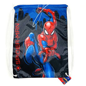 スパイダーマン 18インチ ナップザック 17073 バッグ かばん サブバッグ 着替え入れ 体操着入れ 靴入れ シューズ入れ ジムバッグ 小物入れ ナップサック ヒーロー かっこいい 男の子 保育園 幼稚園 塾 学童 小学生 キャラクター グッズ 雑貨 輸入品 インポート