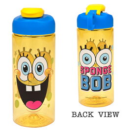 スポンジボブ 16.5oz ボトル 17750 水筒 すいとう プラボトル ダイレクトボトル 直飲み 480ml SPONGEBOB 黄色 イエロー キッズ こども かわいい キャラクター グッズ インポート 海外 輸入品