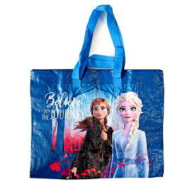 ラージ バッグ ( FROZEN ) 17481 アナと雪の女王 トート トートバッグ ショッパー エコバッグ エコ レジャー 収納 大きい 手提げ マチあり キャラクター グッズ 雑貨 インポート 輸入品