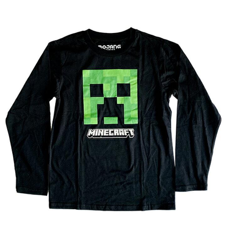 楽天市場】マインクラフト 長袖 Tシャツ （キッズ・M） 17785 マイクラ 