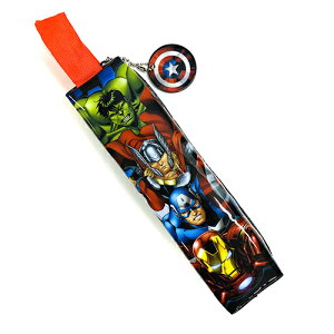 アベンジャーズ ペン ケース (4ヒーロー) 18134 ペンケース 筆入れ 筆箱 文房具 ステーショナリー ペンポーチ 男の子 かっこいい 黒 青 ヒーロー キャラクター 雑貨 グッズ ギフト プレゼン