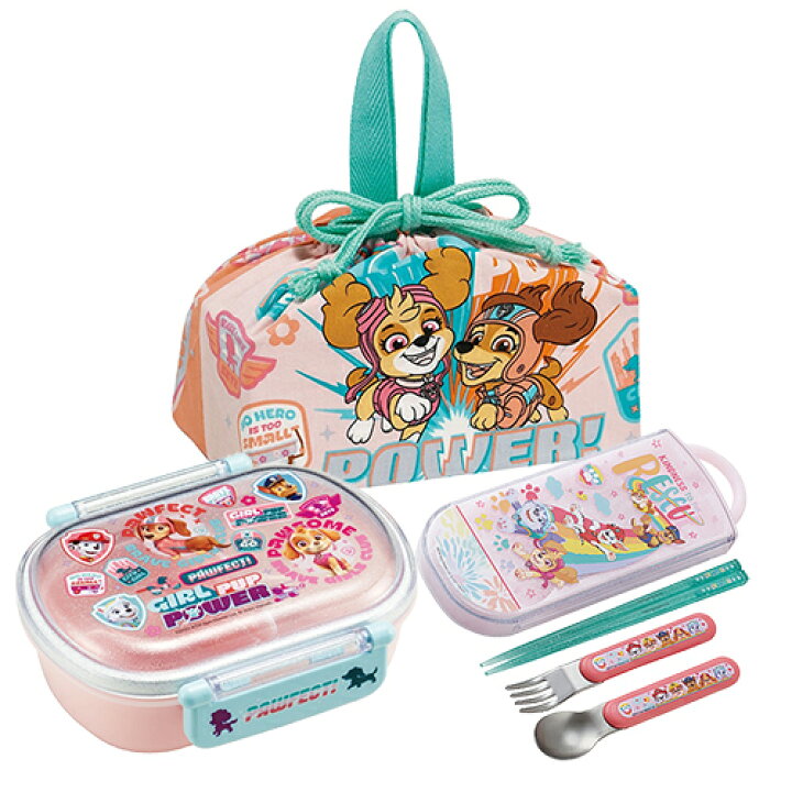 楽天市場】パウパトロール ランチ 3点 セット 360ml 小判型 ( 24 ) yts1002 弁当箱 ランチボックス お弁当箱 カトラリーセット  はし 箸 フォーク スプーン ランチ巾着 巾着袋 弁当 グッズ 入園 幼稚園 保育園 かわいい ブルー パウパト パウ・パトロール : キャラクター  ... 【新品】パウ・パトロールランチ3点セットトリオセット水筒ランチボックス入園準備品