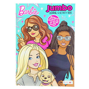 o[r[ ʂ肦 (  ) 18755 Barbie hG ʂG p mߋ CO ̎q q c LN^[  G ObY CO Ai C|[g JUMBO COLORING & ACTIVITY BOOK MADE IN U.S.A.