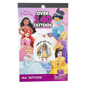 fBYj[vZX ^gD[ubN OVER 140 TATTOOS 19104 Disney Princess V[ XebJ[ ^gD[V[ ̎q q q qǂ ǂ 킢 LN^[ p[eB[ Cxg Ղ 