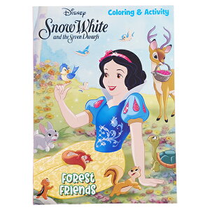 P ʂ肦 ( FOREST FRIENDS ) 19834a ʂG J[OubN p  䂫Ђ fBYj[ vZX Disney princess Snow White Coloring Book ̎q LbY q LN^[ ObY A