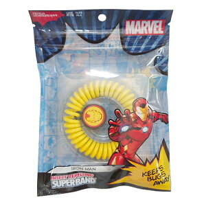 �}�[�x�� ���悯�X�[�p�[�o���h ( �A�C�A���}�� ) 20043b Avengers MARVEL �u���X���b�g �o���h ���悯�o���h ��� ���� �C�G���[ ���F IRON MAN �}�[�x�� �O�b�Y �C�O �A�� Marvel Repelling Superband DEET FREE