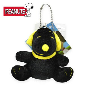 Xk[s[ ~j ʂ {[`F[}XRbg ( ubN & CG[ ) 20052 ʂ݃}XRbg obO`[ 킢 LN^[ ObY G Peanuts 4" Mini Plush (Black & Yellow) U