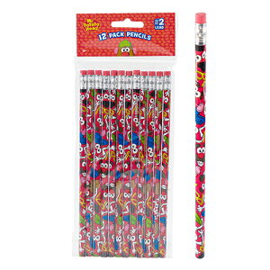 ミスター ポテトヘッド 鉛筆 #2 LEAD 12本入り 20071 鉛筆 えんぴつ エンピツ 丸軸 文具 文房具 ステーショナリー 筆記具 黒 トイストーリー ディズニー キャラクター グッズ Mr. Potato Head Pencils 輸