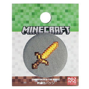 �}�C���N���t�g �h�J�ʃo�b�W ( GOLDSORD ) ���̌� 20396 Minecraft �Q�[�� �L�����N�^�[ �}�C�N���O�b�Y �o�b�W �ʃo�b�W �� �Q�[���L���� �t�@�b�V���� �G�� ���� �A�C�e�� MYCB005