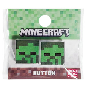�}�C���N���t�g �{�^�� ( ZOMBIE ) �]���r 2���� 20407 Minecraft �}�C�N�� �O�b�Y �����{�^�� 1���{�^�� �ٖD ��| ���� �A�N�Z���g �����|�C���g ���� �f�R���[�V���� ���킢�� �Q�[�� �L��