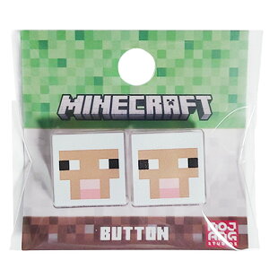 �}�C���N���t�g �{�^�� ( SHEEP ) �q�c�W 2���� 20412 Minecraft �}�C�N�� �O�b�Y �����{�^�� 1���{�^�� �ٖD ��| ���� �A�N�Z���g �����|�C���g ���� �f�R���[�V���� ���킢�� �Q�[�� �L��