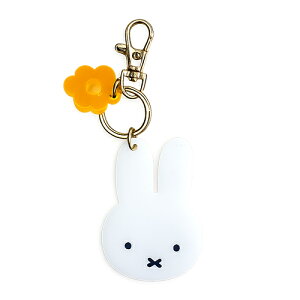 MIFFY THICK FLOWER �`���[�� ( �z���C�g ) 21320 �~�b�t�B�[ �L�[�z���_�[ �L�[�����O �L�[�`�F�[�� �`���[�� �f�B�b�N�u���[�i �u���[�i MIFFY ������ ���킢�� �G�{ �L�����N�^�[ �G�� Dick Bruna MIFF-26