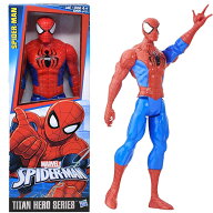 スパイダーマン 人形 フィギュア 11" TITAN HERO 21457 おもちゃ プラスチック マーベル アメコミ ヒーロ…