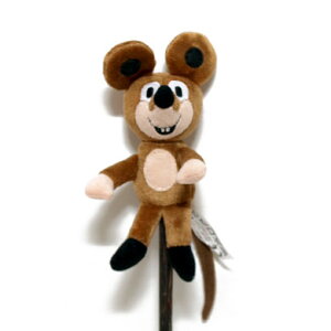 クルテク フィンガーパペット ( ネズミ ) pud092 もぐらのクルテク ねずみ くるてく グッズ Krtek 指人形 ぬいぐるみ マスコット チェコ もぐらくん おもちゃ 絵本 キャラクター MO29918Z