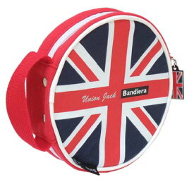 Bandiera (バンディエラ) ラウンドディスクケース U.K. 6822 （BNCD-002）イギリス国旗 UNION JACK ユニオンジャック 英国 BRITAIN CDケース 地図 CD DVD ケース ホルダー 雑貨 グッズ【ssh】