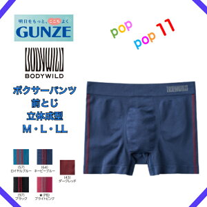 GUNZE O[ BODY WILD {fBCh@3D-Boxer {NT[pc OƂ Y S M L LL am jp JWA Xgb` \tgtBbg V[X N 3D ^ BWS852A