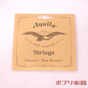 Aquila Soprano Ukulele New Nylgut String 4U �A�N�B�[�� �\�v���m�E�N�����p �i�C���K�b�g��