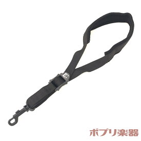 BG S10SH サックスストラップ 黒 コンフォート スナップフック