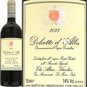 h`Fbg _o 2023 GI A^[Dolcetto d'Alba 2023 Elio AltareC^A sGe ԃC eF[
