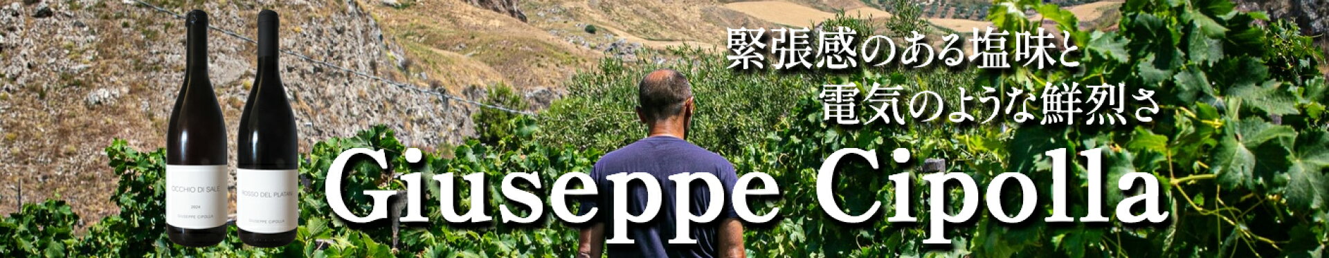 【Giuseppe Cipollaジュゼッペ・チポッラ】 緊張感のある塩味と電気のような鮮烈さ