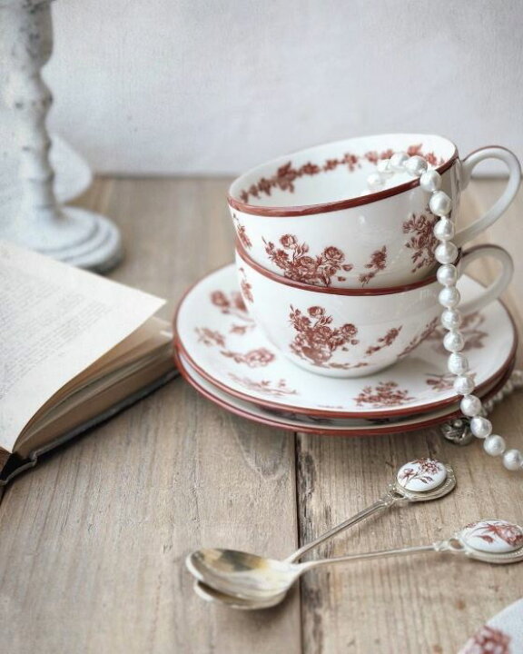 楽天市場】ポーセラーツ 転写紙 【セット割】 アンティークローズ転写 