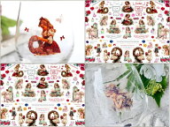 ポーセラーツ 転写紙 【ガラス用】Fairy Garden　フェアリーガーデン転写紙 ポーセラーツ ポーセリンアー…
