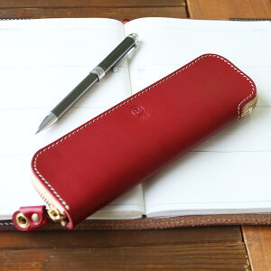 ペンケース 革 ブランド ポルコロッソ トレー ペン ケース 就職祝い 入学祝 名入れ 名前入りペンケース 栃木レザーペンケース 本革 シンプル 大人 メンズ レディース おしゃれ 大容量 栃木レ