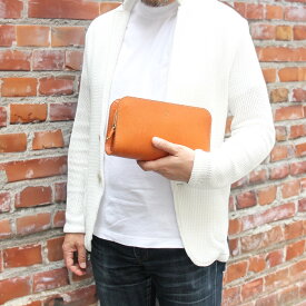 クラッチバッグ セカンドバッグ メンズ 結婚式 小さめ 本革 革 名入れ クラッチバック セカンドバック 栃木レザー ブランド ポルコロッソ 日本製 黒 還暦祝い 赤 父 プレゼント 40代 50代 60代 男性 父の日 誕生日プレゼント 革婚式 牛革 レザー バッグ コンパクト [nouki3]