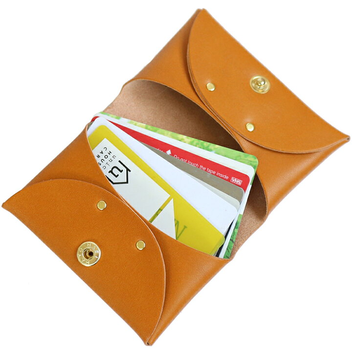 楽天市場 名入れ 対応 ポルコロッソ シームレスカードケース カード入れ 財布 本革 栃木レザー 日本製 男性 女性 メンズ レディース 赤 誕生日プレゼント 還暦祝い ブランド きれいめ コンパクト カードホルダー たくさん入る 名刺入れ Sokunou 鞄工房