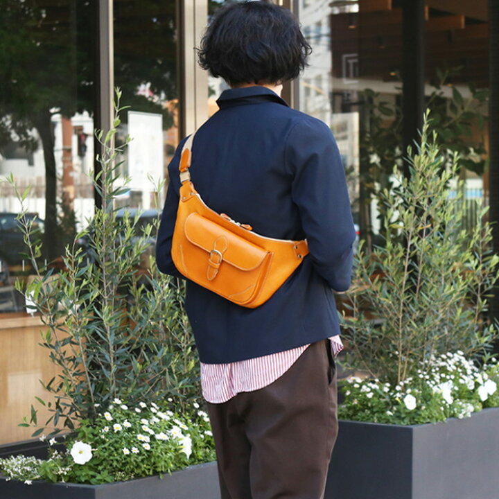 楽天市場】ボディバッグ メンズ 本革 栃木レザー 斜めがけ かっこいい 