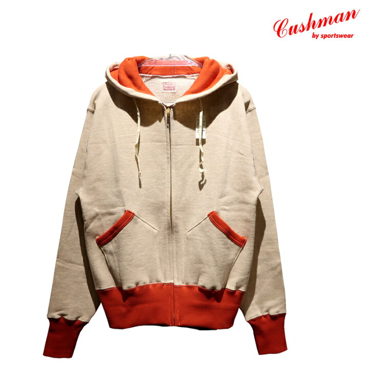 楽天市場】【送料無料】 CUSHMAN（クッシュマン） “FULL ZIP TWO TONE 