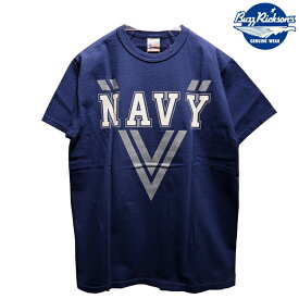 【送料無料】 BUZZ RICKSON'S（バズリクソンズ） S/S REFLECTOR T-SHIRT “NAVY/ネイビー” BR78238 メンズ アメカジ Tシャツ ミリタリー リフレクタープリント USN