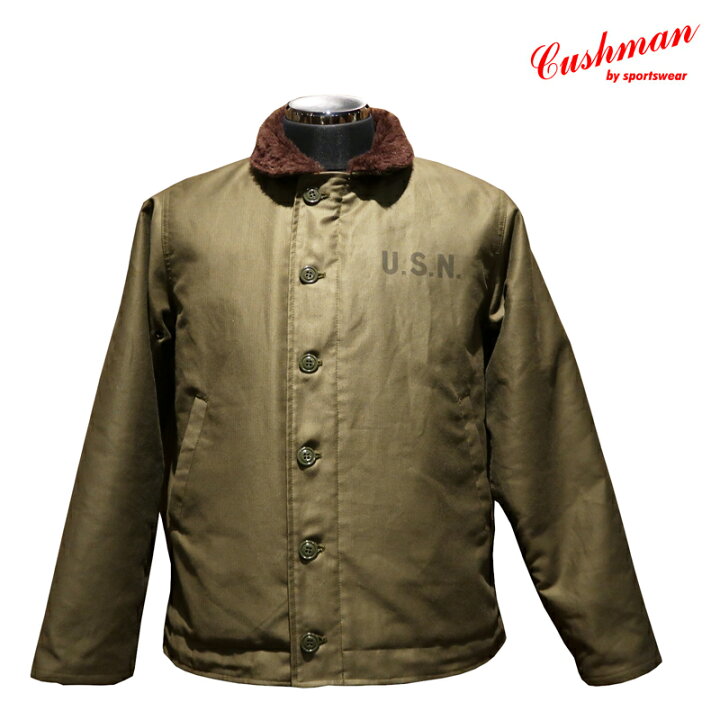 楽天市場】【送料無料】 CUSHMAN（クッシュマン） “N-1 DECK JACKET 