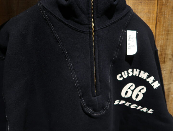 楽天市場】【送料無料】 CUSHMAN（クッシュマン） HALF ZIP TURTLE 