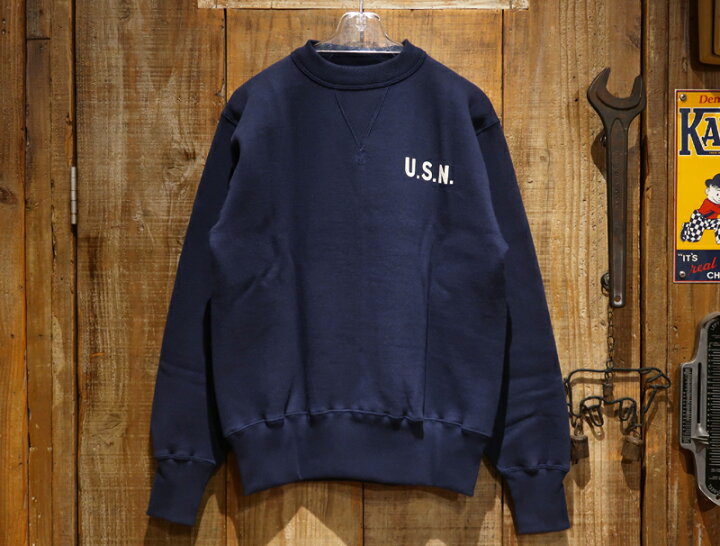楽天市場】【送料無料】 CUSHMAN（クッシュマン） SET IN SLEEVE SWEAT 