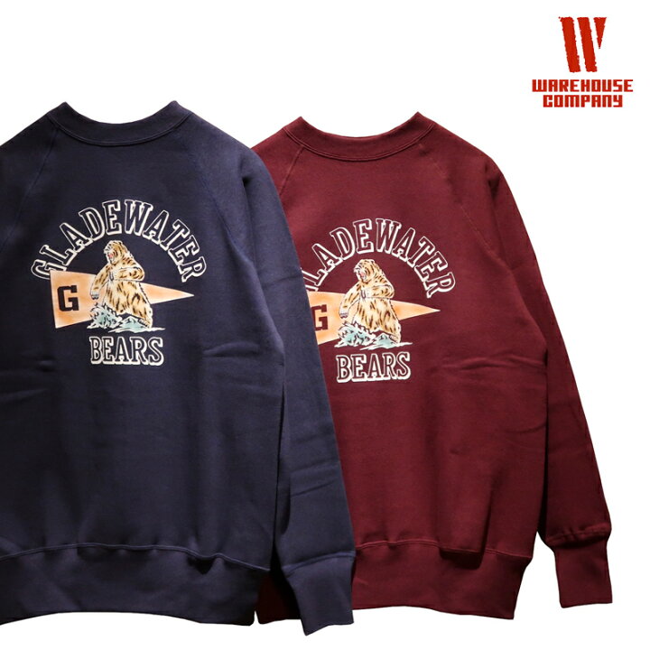 楽天市場】【送料無料】 WAREHOUSE（ウエアハウス） Lot.409 SWEAT 