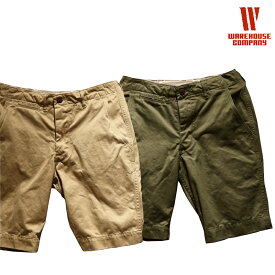 【送料無料】 WAREHOUSE（ウエアハウス） “Lot.1204 Chino Shorts/チノショーツ” ウエポン メンズ アメカジ ショートパンツ 日本製
