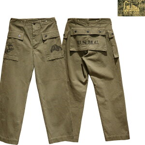 �y���������z COLIMBO�i�R�����{�j �gTRENCH DIGGER HBT TROUSERSCustom/�g�����`�f�B�K�[�g���E�U�[�Y �J�X�^���h ZB-0212 �����Y �A���J�W �~���^���[�p���c �����L�[�p���c USMC P-44 ���{��