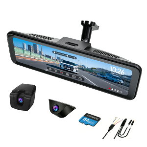 �y20%OFF�N�[�|����50,304�~ 10/4 20:00�`10/9 1:59�z �h���C�u���R�[�_�[ �O�� �~���[�^ �������� �O55FPS ��60FPS �f�W�^���C���i�[�~���[ SONY IMX462 STARVIS HDR 1200cd/m2 1080P �������� �X���[�N�t�B�����Ή�