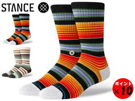 【2足までメール便/ネコポス対応】★STANCE SOCKS スタンスCasualコレクションROCKFORD CREWソックス