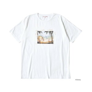 PORTER CLASSIC�i�|�[�^�[�N���V�b�N�jDISNEY HAWAIIAN HOLIDAY / PORTER CLASSIC HAWAI'I ALOHA COLLECTION / T-SHIRT PALM TREE