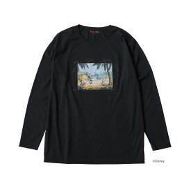 PORTER CLASSIC（ポータークラシック）DISNEY HAWAIIAN HOLIDAY / PORTER CLASSIC HAWAI'I ALOHA COLLECTION / LONG T-SHIRT PALM TREE