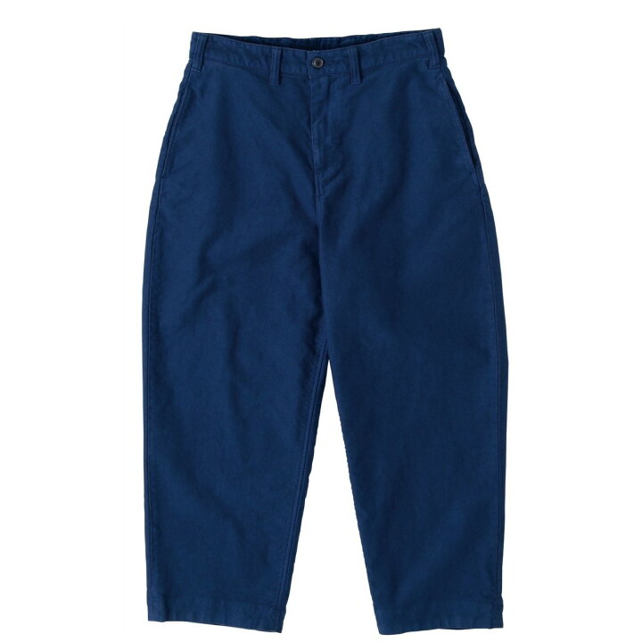 ポータークラシックCORDUROY MODIGLIANI PANTS BLUE（PORTER CLASSIC 